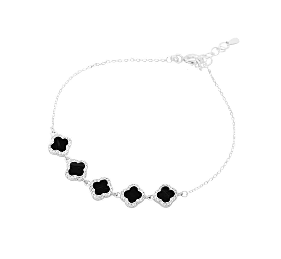 pulseira-5-trevos-8mm---prata-com-rodio-1737636173.4944-3 Pulseira em Prata PP118 - Imagem 1
