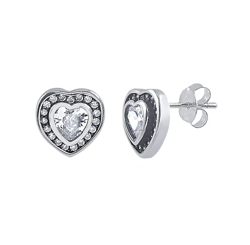 brinco_coracao_zirconias_bali_61806891_1_da6edaac21df2b17a26ba195bb765cb3 Par de Brincos Em Prata BRP215 - Imagem 1
