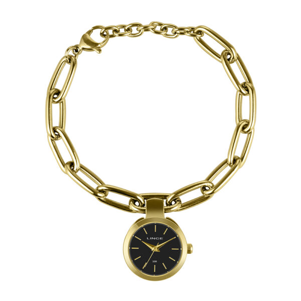Pulseira Relógio Lince Feminino Dourado LRG4875L24P