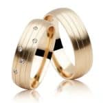 Par de Alianças em Ouro BX 416 ALB07