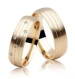 Par de Alianças em Ouro BX 416 ALB07