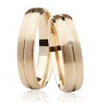Par de Alianças em Ouro BX 416 ALB08