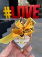 Par de Alianças em Ouro 18Kts A42 - Imagem 2