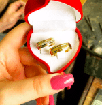 Par de Alianças em Ouro 18Kts A72 - Imagem 2