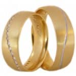 Par de Alianças em Ouro 18Kts A4