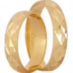 Par de Alianças em Ouro 18Kts A31