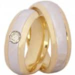 Par de Alianças em Ouro 18Kts A32