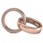 Par de Alianças em Ouro 18Kts A92