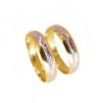 Par de Alianças em Ouro 18Kts A47