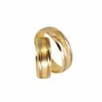 Par de Alianças em Ouro 18Kts A66