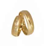 Par de Alianças em Ouro 18Kts A68