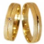 Par de Alianças em Ouro 18Kts A48
