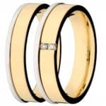 Par de Alianças em Ouro 18Kts A80