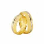 Par de Alianças em Ouro 18Kts A81