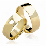 Par de Alianças em Ouro 18Kts A5