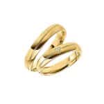 Par de Alianças em Ouro 18Kts A13