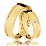 Par de Alianças em Ouro 18Kts A19