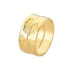 Par de Alianças em Ouro 18Kts A6