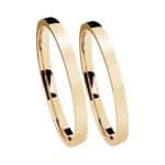 Par de Alianças em Ouro BX 416 ALB19