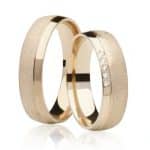 Par de Alianças em Ouro BX 416 ALB09