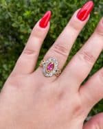 Anel de Formatura em Ouro 18kts ANF17 - Imagem 2