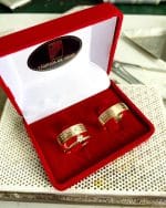 Par de Alianças em Ouro BX 416 ALB07 - Imagem 2