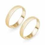 Par de Alianças em Ouro BX 416 ALB17