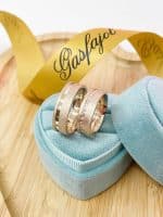 Par de Alianças em Ouro BX 416 ALB15 - Imagem 2