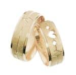 Par de Alianças em Ouro BX 416 ALB22