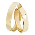 Par de Alianças em Ouro BX 416 ALB21