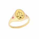 Anel de Formatura em Ouro 18kts ANF15