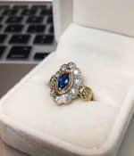 Anel de Formatura em Ouro 18kts ANF17 - Imagem 5