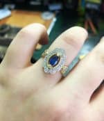 Anel de Formatura em Ouro 18kts ANF17 - Imagem 4