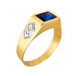 Anel de Formatura em Ouro 18kts ANF04