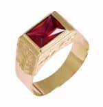 Anel em Ouro BX 416 ANB07