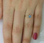 Anel em Ouro 18kts AN45 - Imagem 2