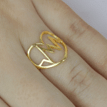 Anel em Ouro 18kts AN46 - Imagem 2