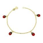 Pulseira Infantil em Ouro 18kts PUI04