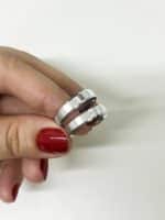 Par de Alianças em Prata ALP47 - Imagem 2