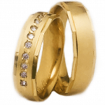 Par de Alianças em Ouro 18Kts A98