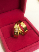 Par de Alianças em Ouro 18Kts A98 - Imagem 2