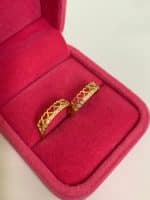 Conjunto de Aparadores em Ouro 18kts CJAP02 - Imagem 2