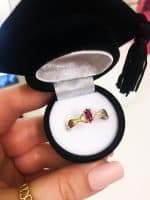 Anel de Formatura em Ouro BX 416 ANFBX02 - Imagem 2