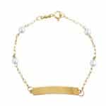 Pulseira Infantil em Ouro 18kts PUI09