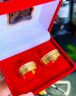 Par de Alianças em Ouro 18Kts A101 - Imagem 2