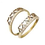 Conjunto de Aparadores em Ouro BX 416 CJAP04