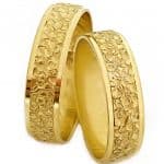 Par de Alianças em Ouro 18Kts A99