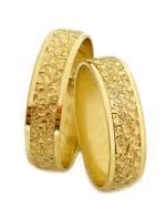 Par de Alianças em Ouro 18Kts A99