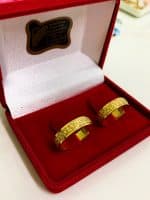 Par de Alianças em Ouro 18Kts A99 - Imagem 2