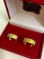 Par de Alianças em Ouro 18Kts A102 - Imagem 2